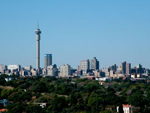 Johannesburg Skyline der Stadt